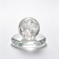 “White Rose” White Clay Skeletal Quartz Single Bead