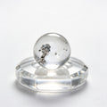 "Stardust" Chalcopyrite Quartz Single Bead