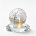 Dendritic "Jiaohua" Quartz Single Bead